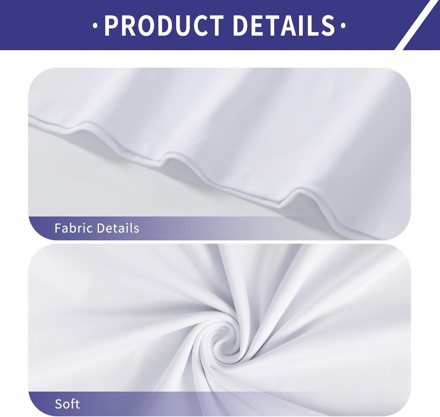 Polyester Adult T-Shirts for Sublimation, 6 Pack, White, Crew Neck, Short Sleeve