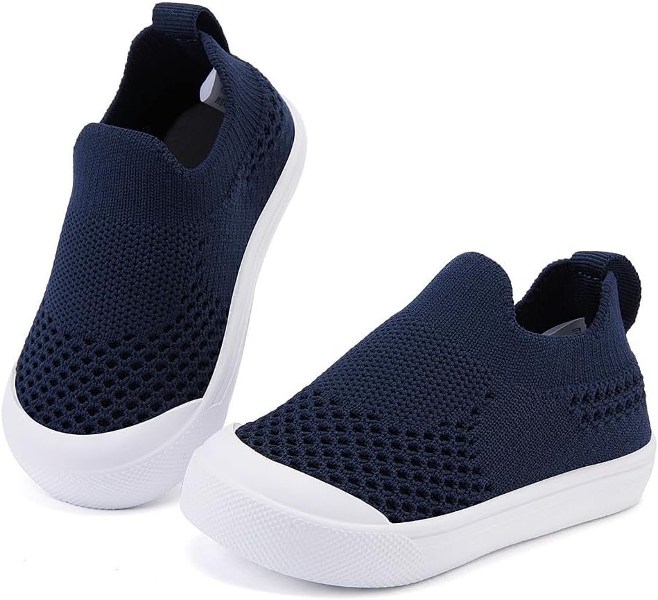 BMCiTYBM Baby Sneakers Girls Boys Lightweight Breathable Mesh First Walkers Shoes 6-24 Months