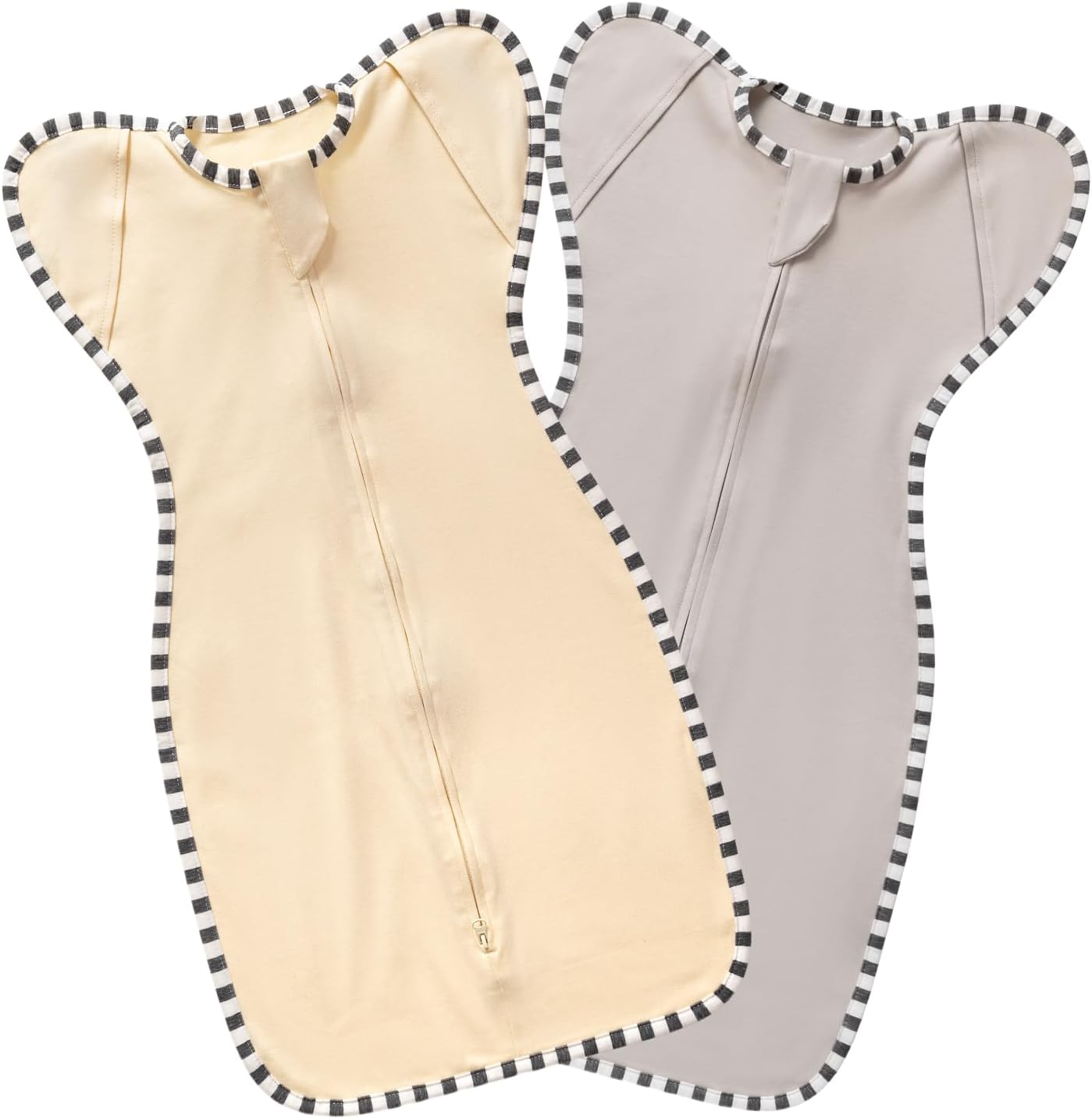 Baby Swaddle Blanket for Newborns and Infants,2-Piece Set Infant Pajamas,Bidirectional Zipper,Easy to Put On and Take Off