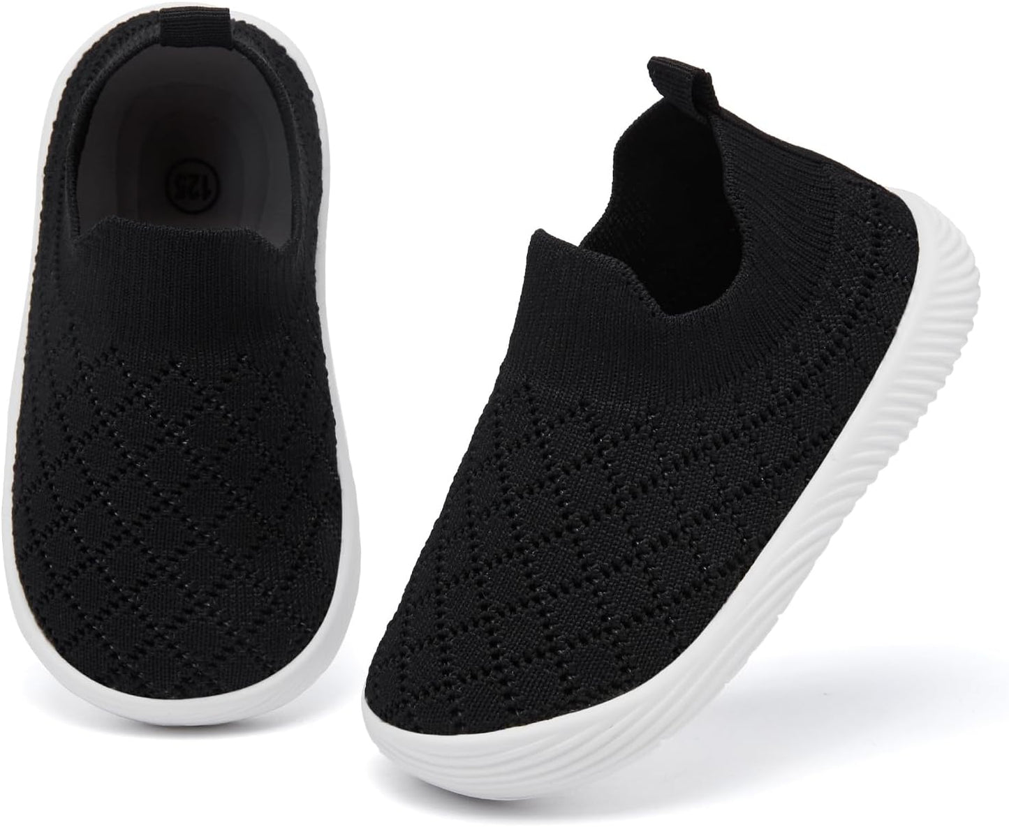 MORENDL Baby Toddler Walking Socks Non-Slip Breathable Unisex Casual Sneakers