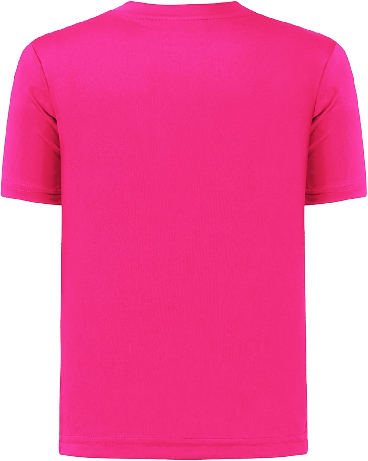 QBK 2T to Youth Neon Shirt Kids UPF 50+ Dry Fit Athletic Short Sleeve Rash Guard T Shirts for Boys Girls Sports Undershirt