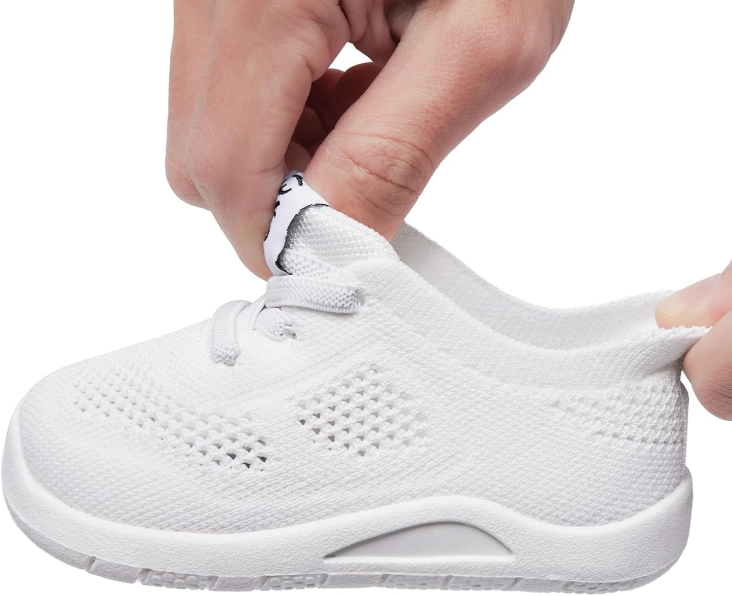 MORENDL Toddler Shoes Baby Walking Sock Shoes Infant Sneakers 0-4 Years Boy Girl Barefoot Tennis Shoe Non-Slip Brethable