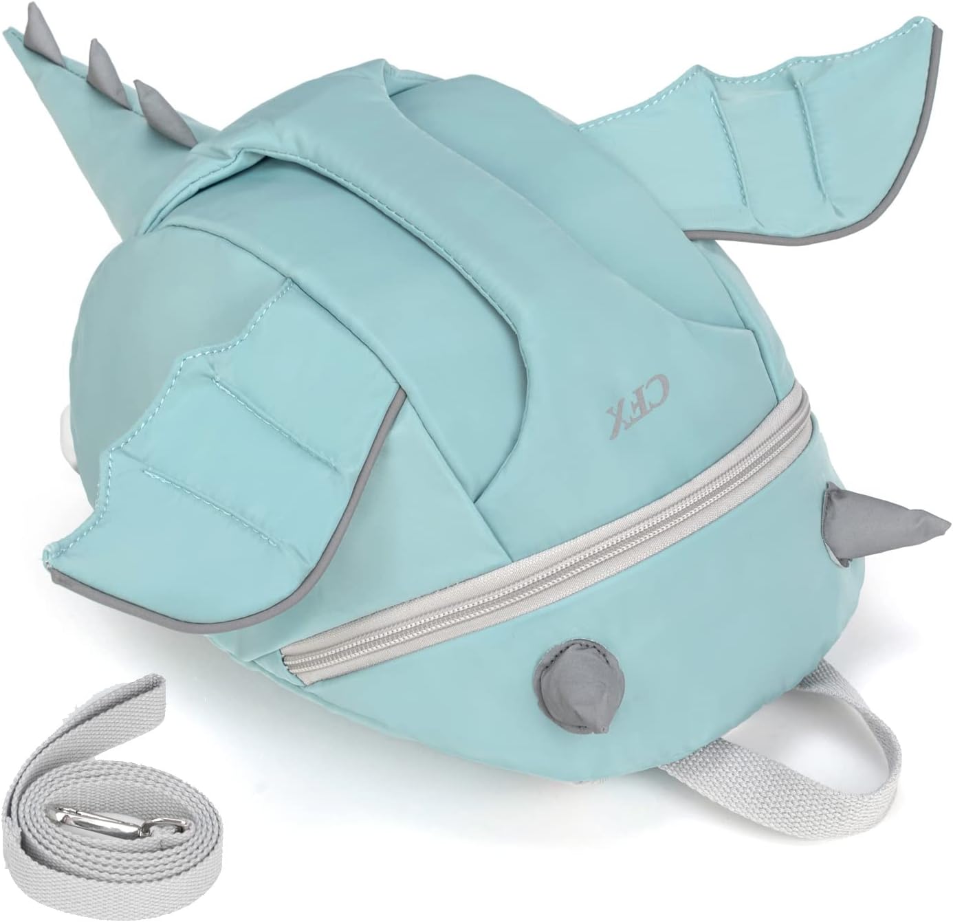 CFX Toddler Backpack Leash, Anti Lost Leash with Safety Handle, Attractive toddler harness (Dinosaur)