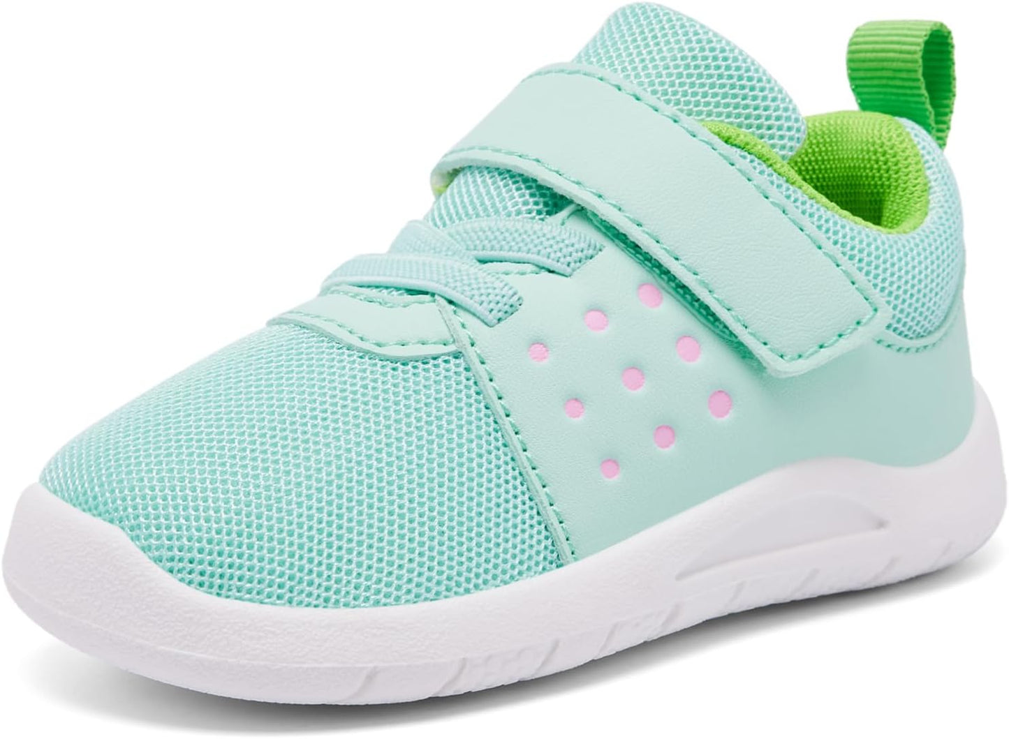 MORENDL Toddler Baby Shoes 0-4 Years Boy Girl Lightweight Breathable Non-Slip Sports Sneakers Running Walking Tennis Barefoot Shoes