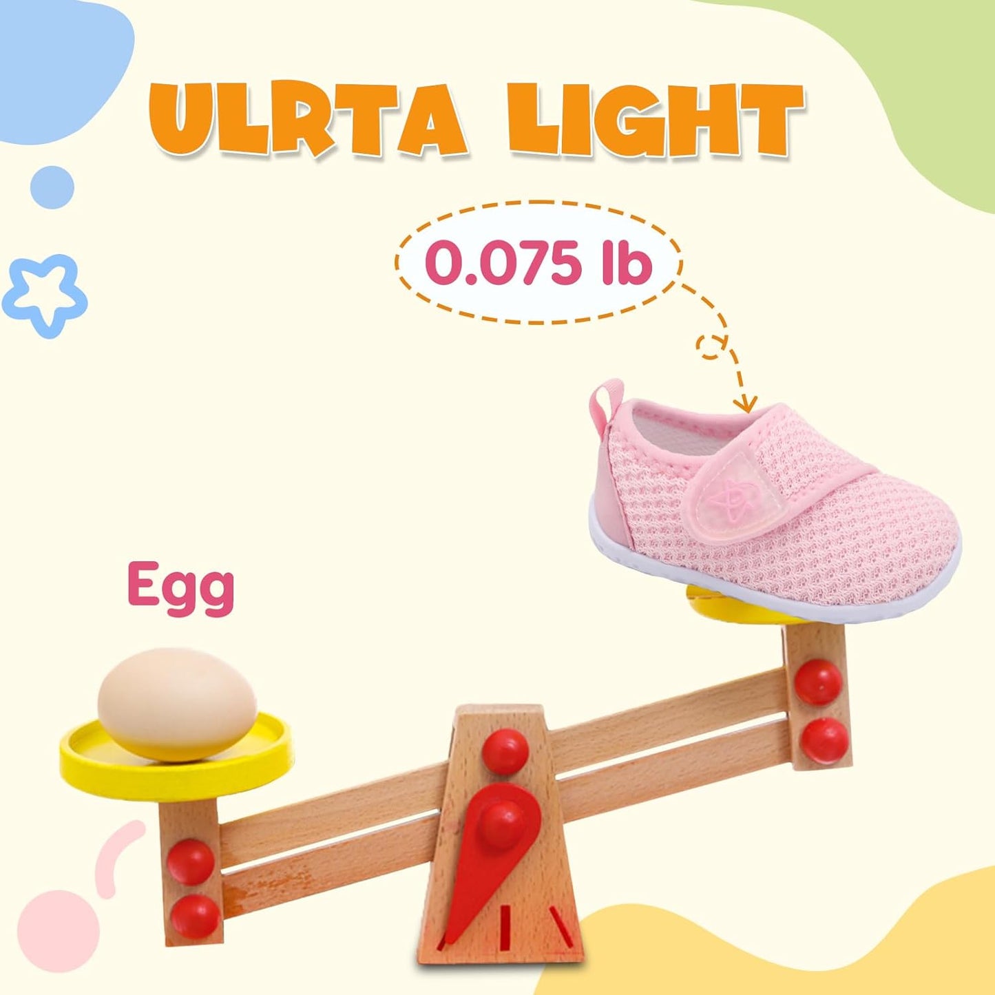 LeIsfIt Baby Shoes Boys Girls First Walking Shoes Non-Slip Infant Sneakers Lightweight Slip-on Crib Sneakers for First Walkers