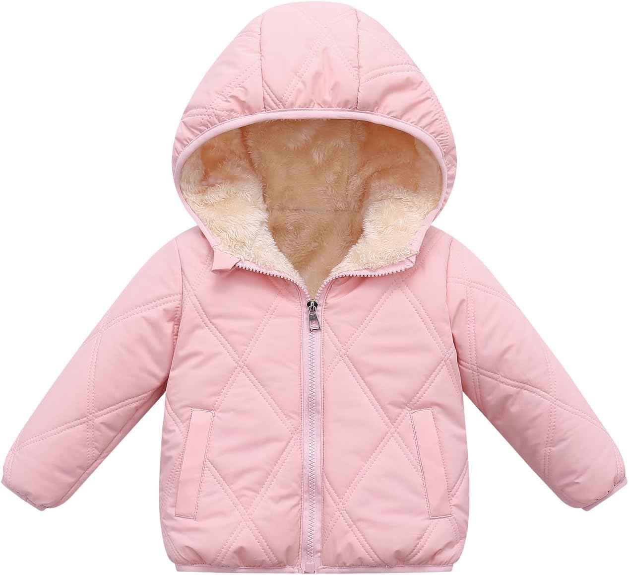 Baby girls winter coats toddler outerwear snow jackets infant boys warm clothes