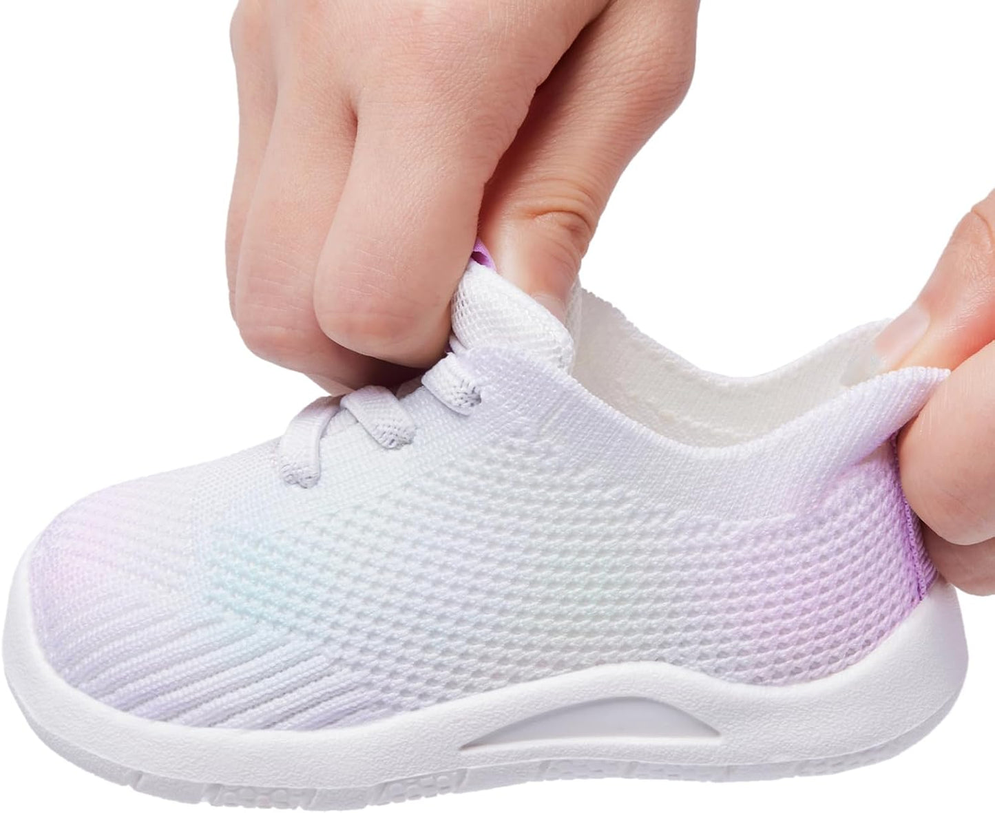 MORENDL Toddler Shoes Baby Walking Sock Shoes Infant Sneakers 0-4 Years Boy Girl Barefoot Tennis Shoe Non-Slip Brethable