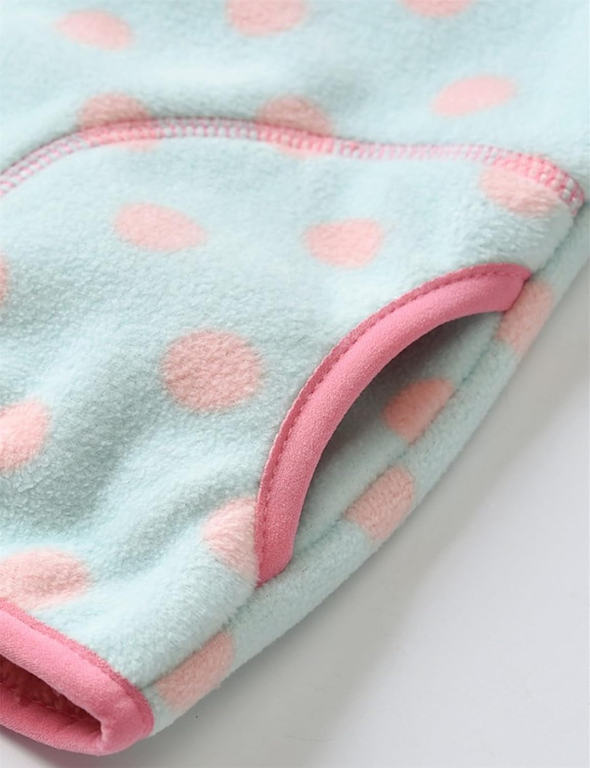 Kids Printed Polar Fleece Jacket Toddler Baby Boys Girls Autumn Winter Warm Sherpa Lining Outerwear Soft Lightweight