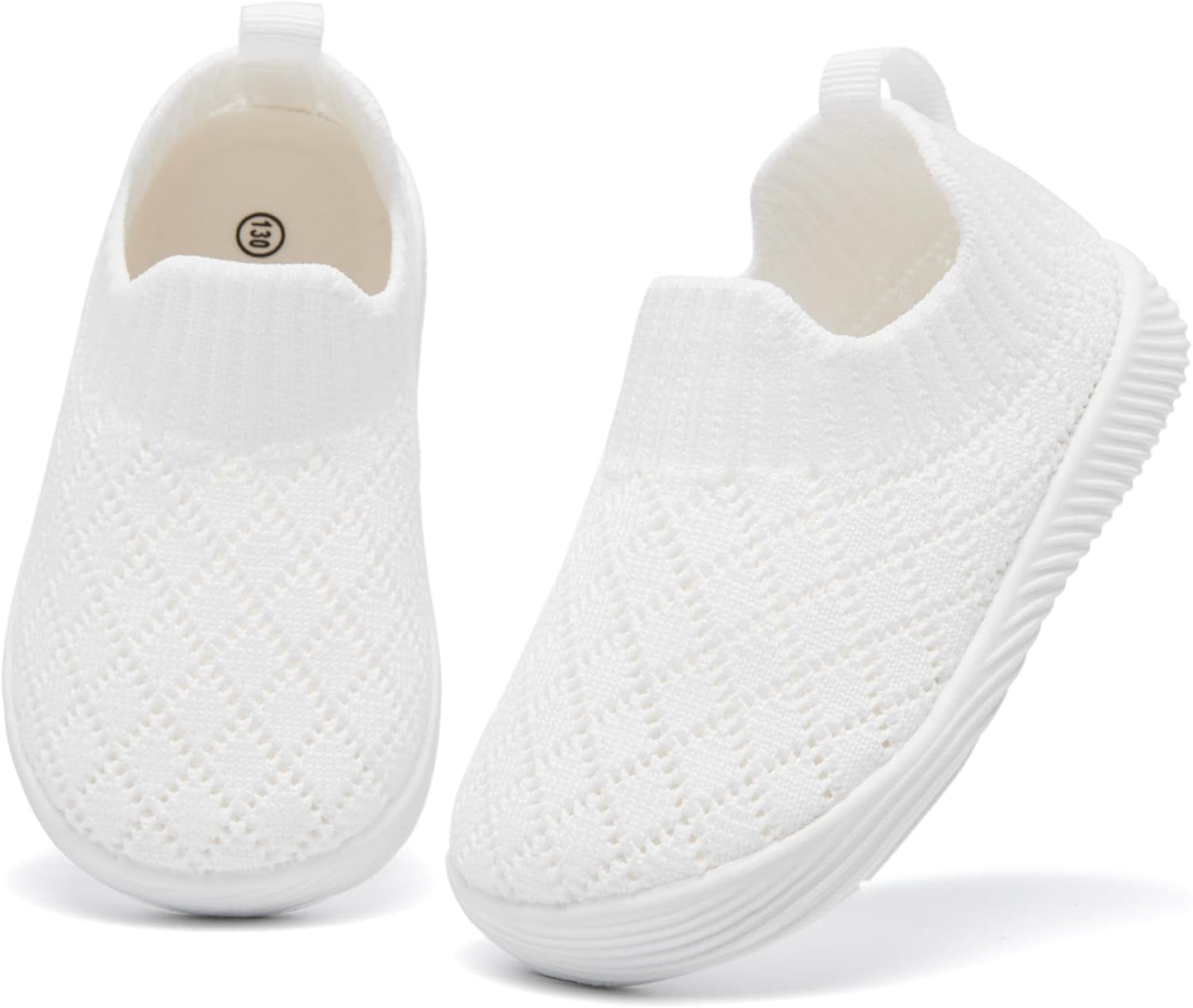 MORENDL Baby Toddler Walking Socks Non-Slip Breathable Unisex Casual Sneakers