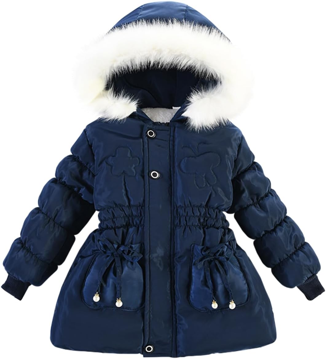 Toddler Fleece Jackets Winter outerwear Coat For Baby Girl Sweater Clothes