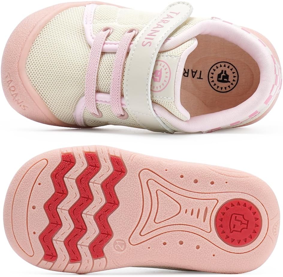 Toddler Shoes Boys Girls Infant Sneakers Non-Slip Rubber Sole Baby Crib First Walker Shoes