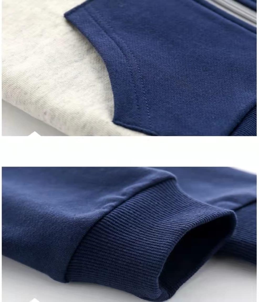 Toddler Boys Full Zip Dinosaur Hoodies Comfortable Sweatshirt