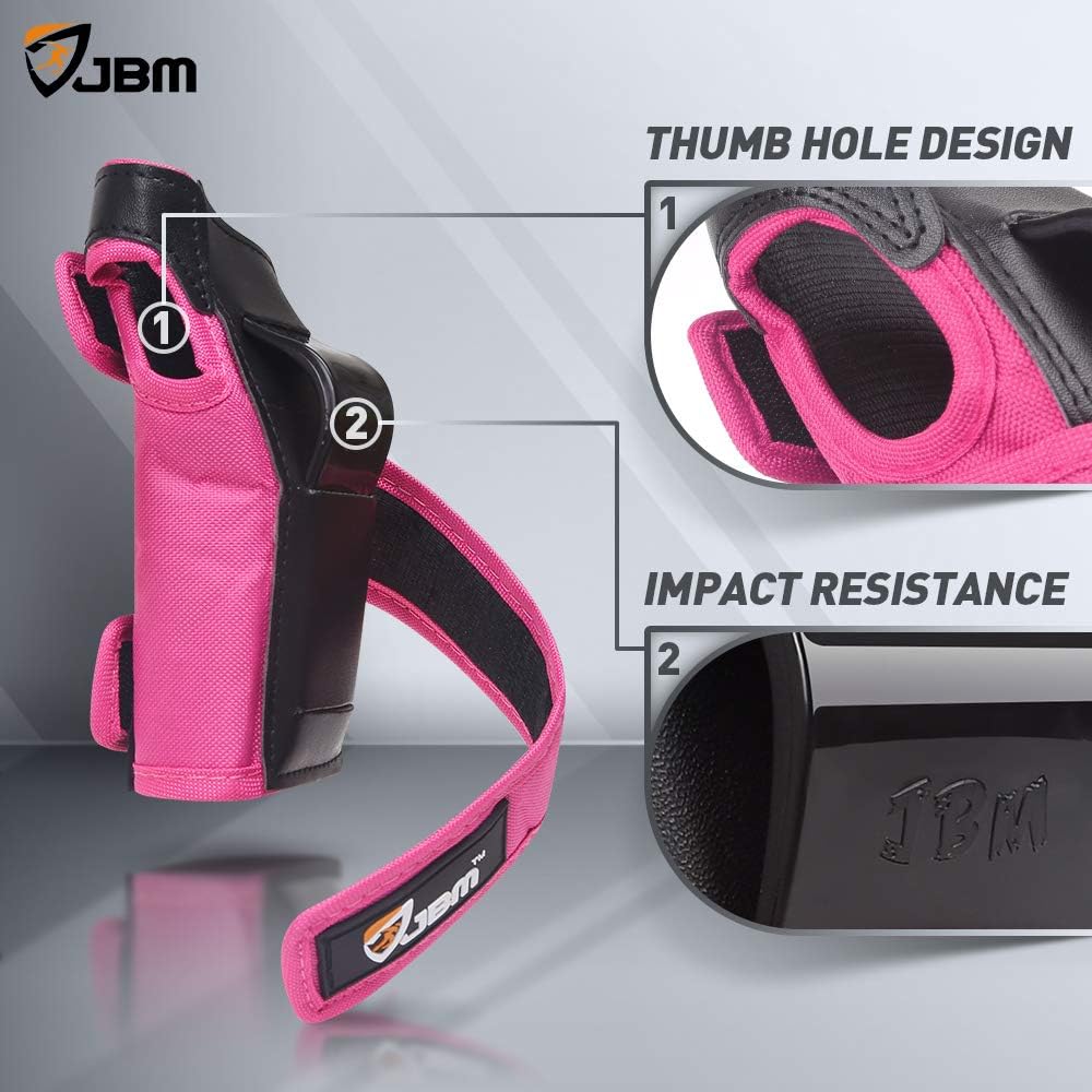 JBM Adult & Kids Knee Pads Elbow Pads and Wrist Guards for Inline Skating, Roller Skating, Skateboarding, Scootering