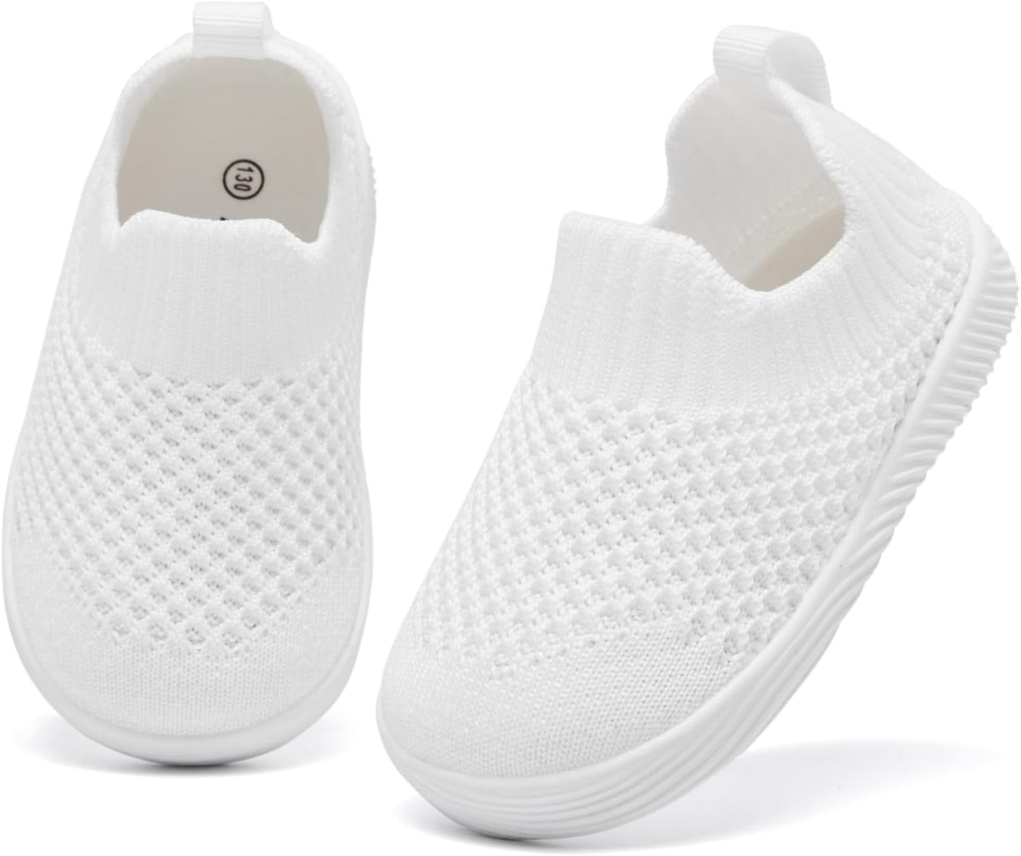 MORENDL Baby Toddler Walking Socks Non-Slip Breathable Unisex Casual Sneakers