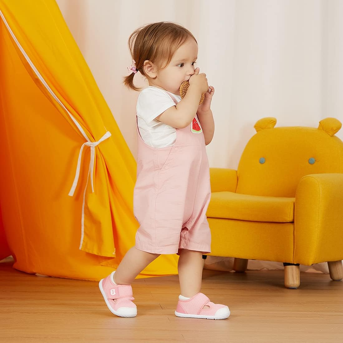 BMCiTYBM Baby Shoes Boy Girl Infant Sneakers Non-Slip First Walkers 6 9 12 18 24 Months