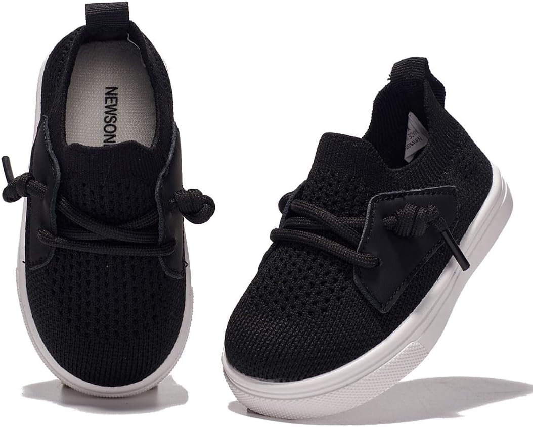 Newsonet Baby Shoes Boys Girls First Walking Breathable Non Slip Walker Sneakers Soft Sole 6 9 12 18 20 24 Months