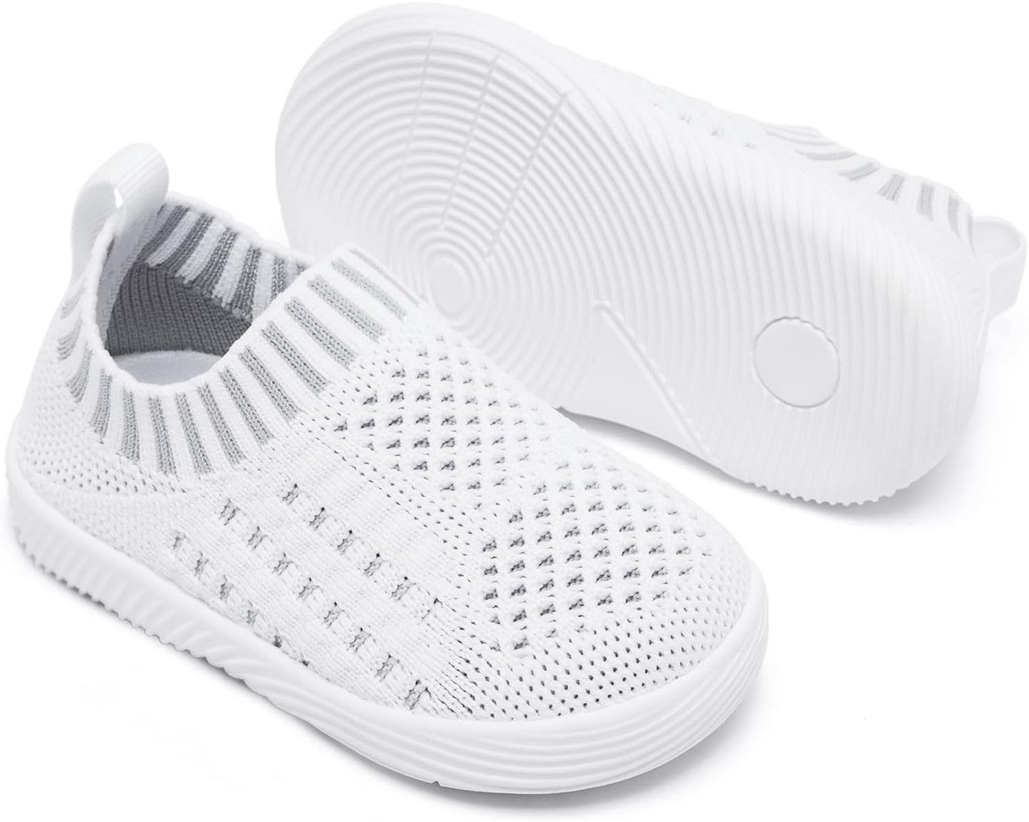 MORENDL Baby Toddler Walking Socks Non-Slip Breathable Unisex Casual Sneakers