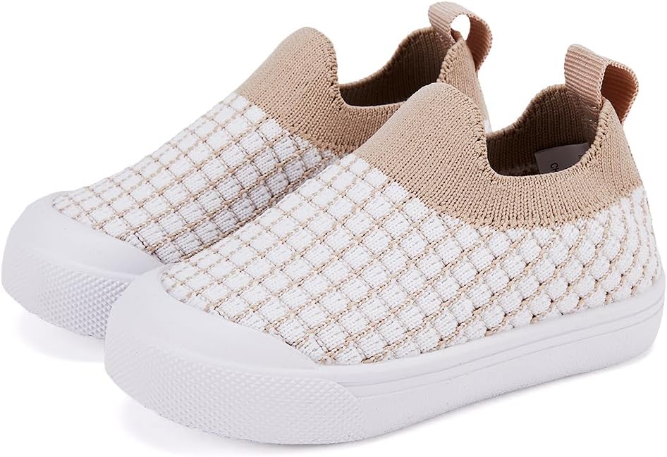 BMCiTYBM Baby Sneakers Girls Boys Lightweight Breathable Mesh First Walkers Shoes 6-24 Months