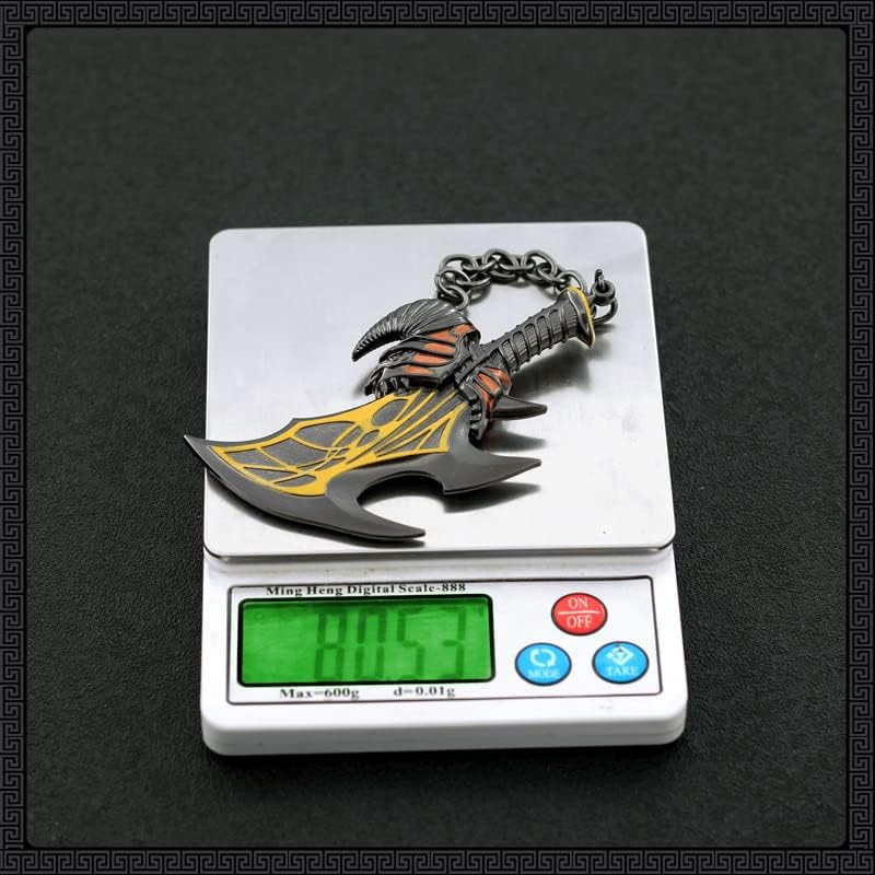 God of War Ragnarök Kratos Blades of Chaos Action Figures Game Toy Collection Keychain Desk Decoration Backpack Pendant Gift