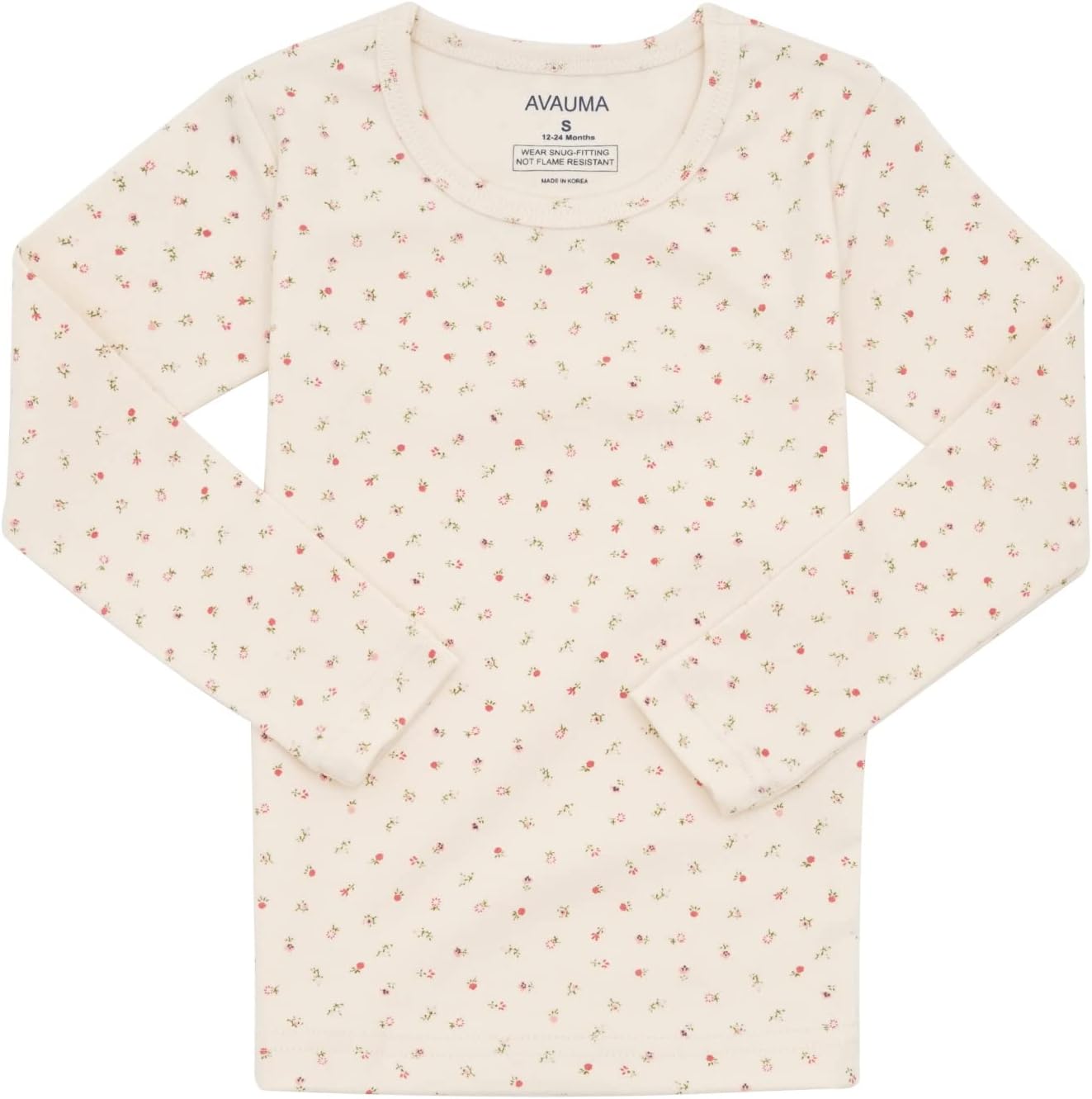 AVAUMA Baby Boys Girls Pajama Set 6M-7T Kids Cute Toddler Snug fit Pattern Design Pjs Cotton Sleepwear