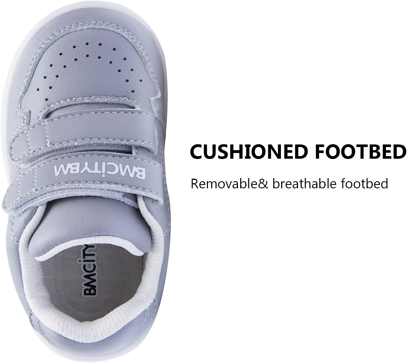 BMCiTYBM Baby Shoes Infant Boy Girl First Walker Shoes Toddler Walking Shoes Lightweight Non-Slip Sneakers for 6 9 12 18 24 Months