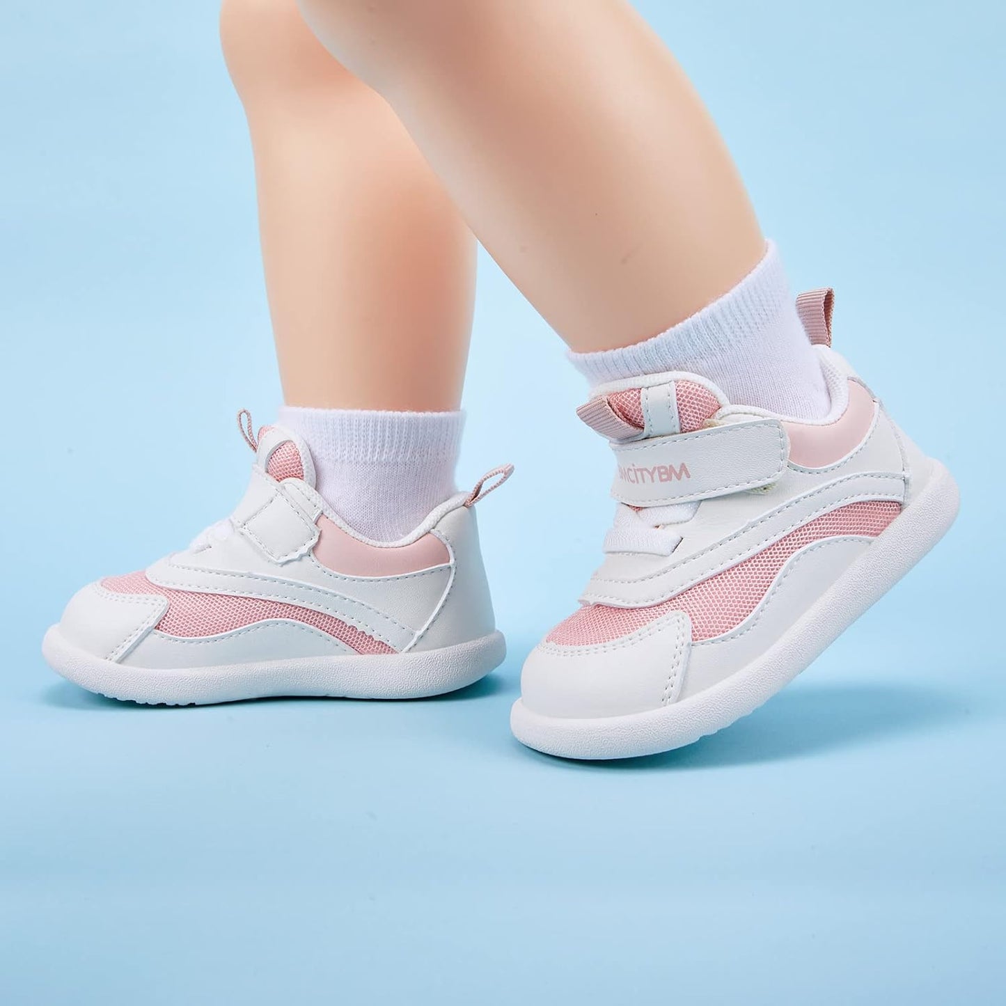 BMCiTYBM Baby Shoes Boy Girl Infant Sneakers Non-Slip First Walkers 6 9 12 18 24 Months