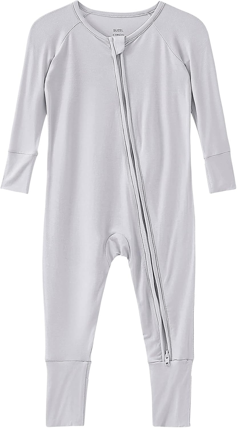 Baby Viscose from Bamboo Footless Pajamas Boys Girls Zippy Pjs Sleep 'N Play Romper - 0-24 Months
