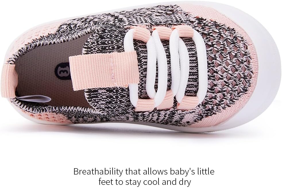 BMCiTYBM Baby Shoes Boy Girl Infant Sneakers Non-Slip First Walkers 6 9 12 18 24 Months