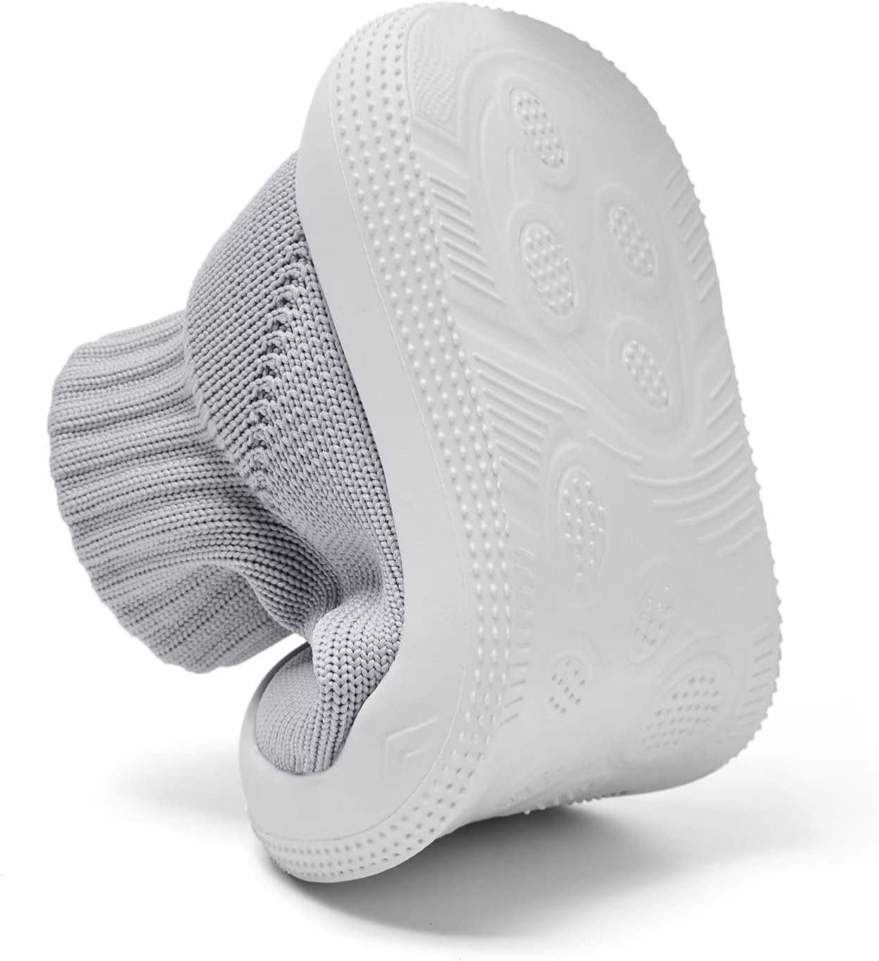 Eashi Baby Boy Girl Non-Skid Indoor Infant Walking Shoes Breathable Warm Elastic Sock Shoes with Memory Sole Protect Toes Outdoor Sneakers