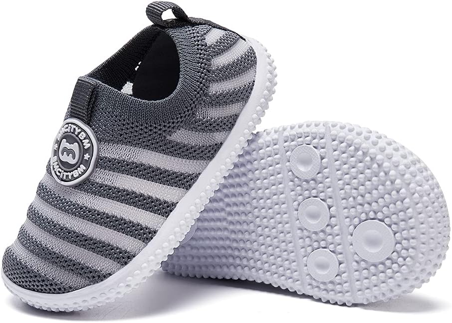 BMCiTYBM Baby Shoes Boy Girl Infant Sneakers Non-Slip First Walkers 6 9 12 18 24 Months