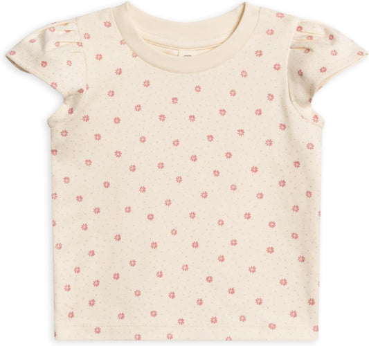 Colored Organics - Organic Cotton Toddler Short Sleeve Shirts - Baby Toddler and Kids Tops - Girls and Boys Tees