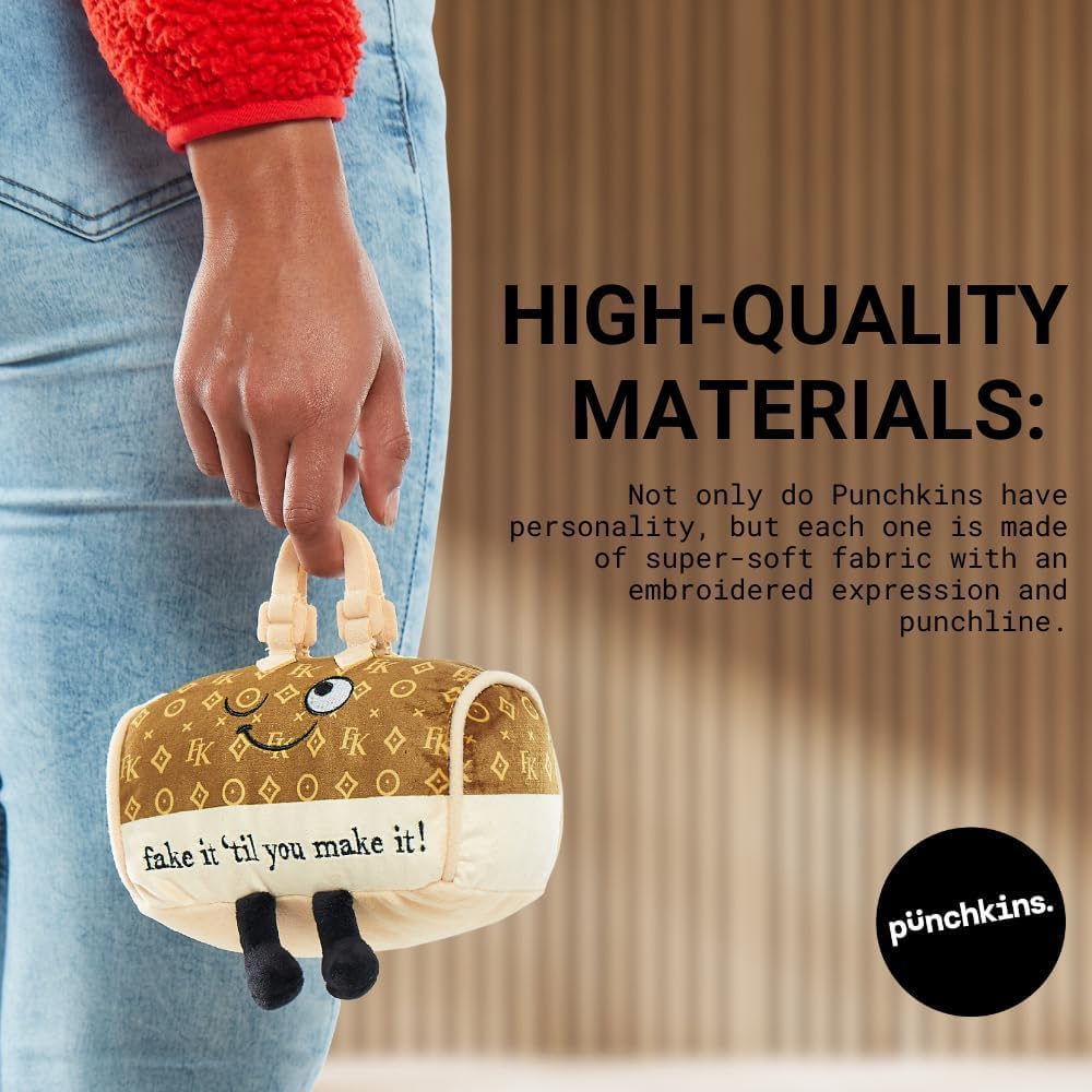 Book Lover Plushie, Funny Meme Gag Gift, Comical Plush Collectible, Stocking Stuffer Present, Great for Emotional Support, Fun Desk Accessory, Weighted Base for Display