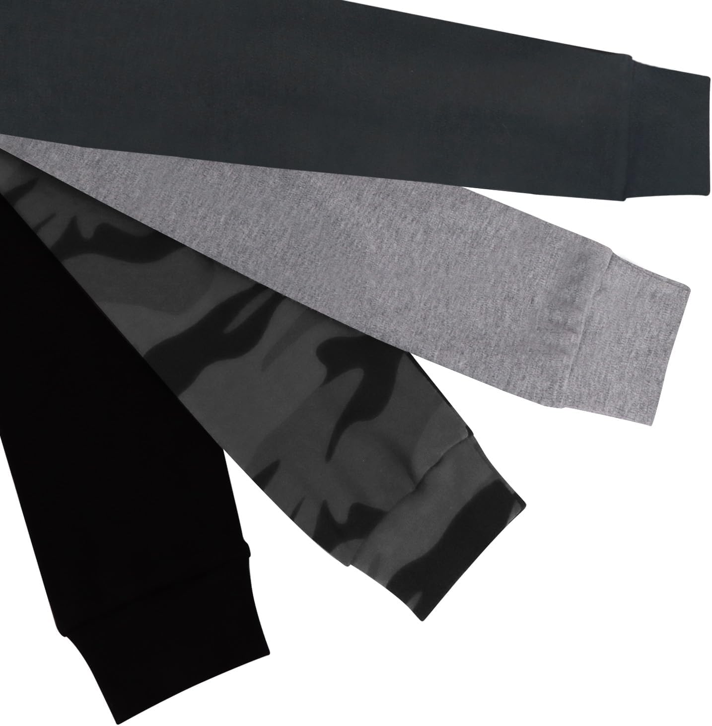 GLASH Kids Baby and Toddler Boys Cotton Pants, 4 Pack 2T-6Y Joggers Sweatpants for Boys