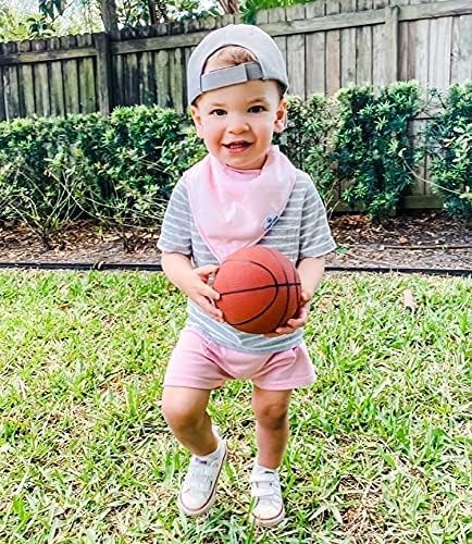 DiaperSquad's Baby Bibs for Drooling and Teething, Bibs for Boys, Baby Girl - Solid Cotton Baby Drool Bibs