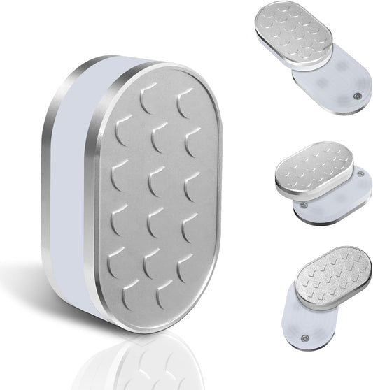 Scales Fidget Slider, Magnetic Metal Trackless Fidget Slider EDC Fidget Toys for Adults, Home/Office Executive Desk Toys for ADHD/ADD/Autism, Ideal Gifts for Him (Silver)