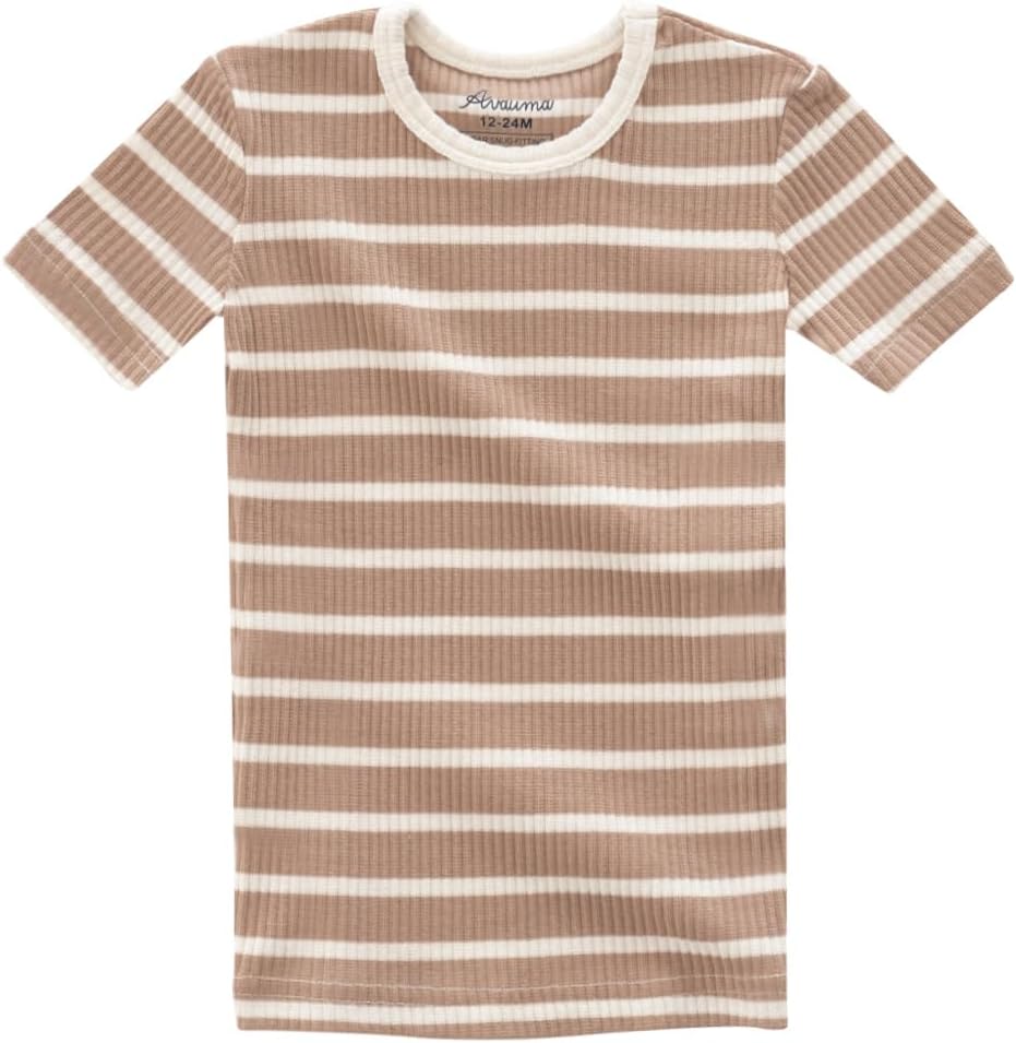 AVAUMA Baby Boys Girls Pajama Set 6M-7T Kids Cute Toddler Snug fit Pjs Cotton Sleepwear