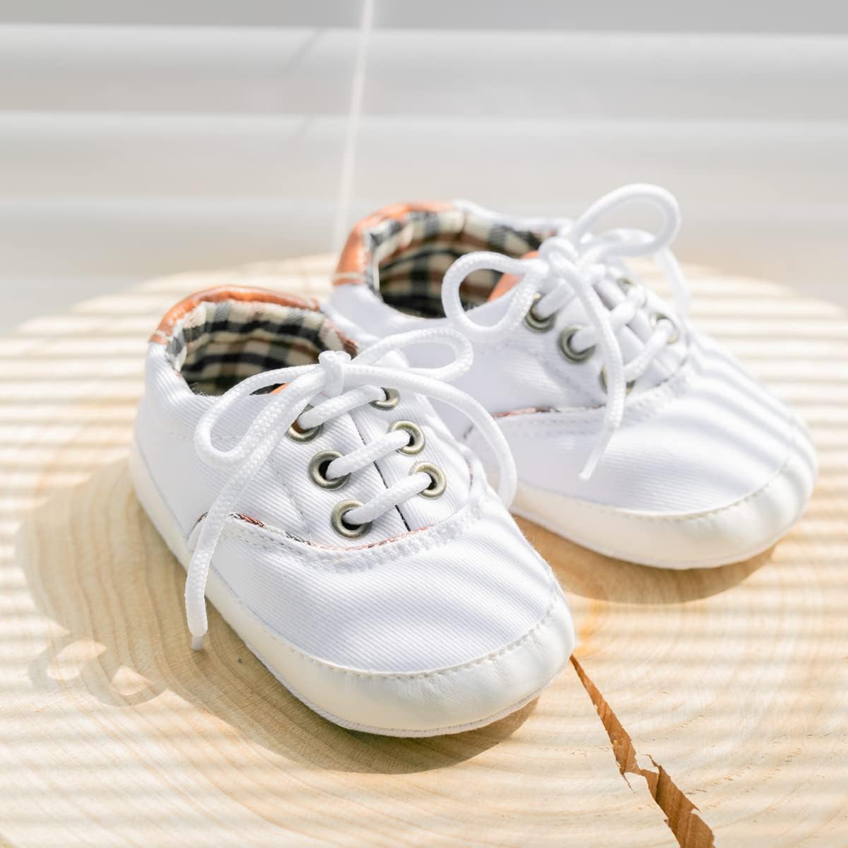 Morbido Infant Baby Boys Girls Canvas Sneaker Toddler Slip On Anti Skid Newborn First Walkers Candy Shoes for 0-18 Months