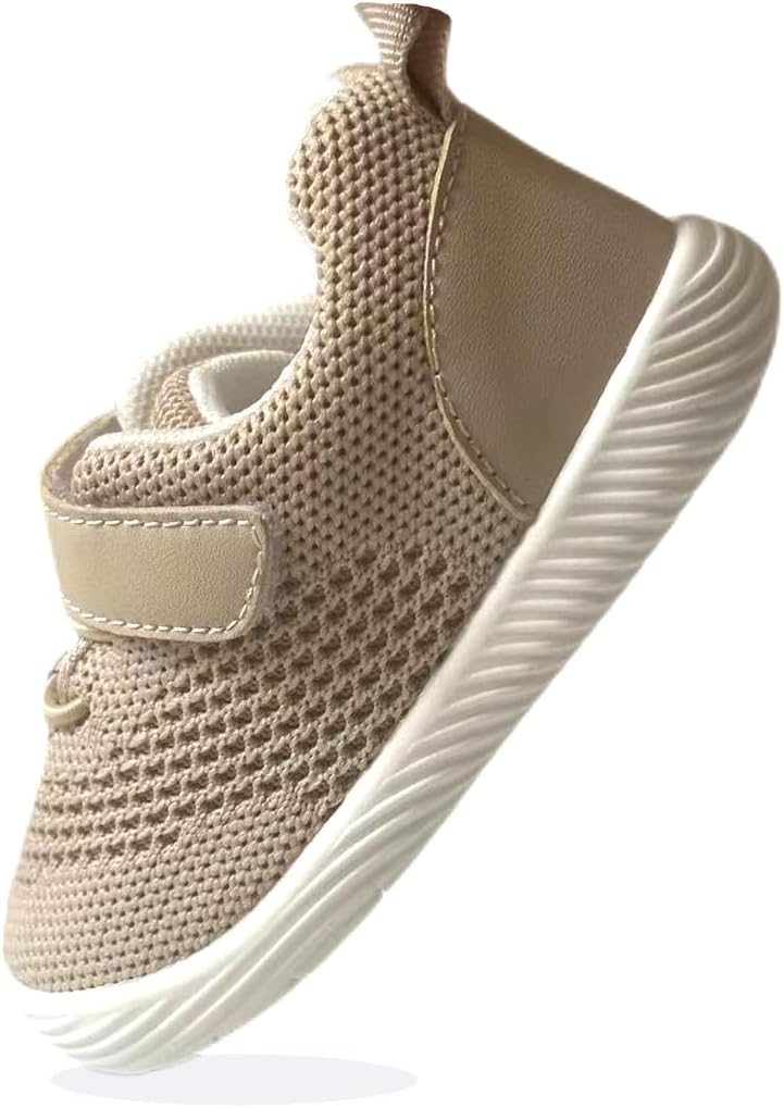 Newsonet Baby Shoes Boys Girls First Walking Breathable Non Slip Walker Sneakers Soft Sole 6 9 12 18 20 24 Months