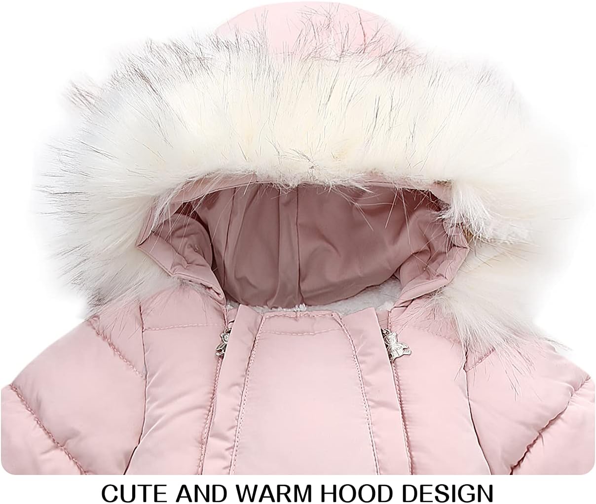 Baby Girl Winter Snowsuit Toddler Jacket Clothes For Boy Infant Jumpsuit Hoodied