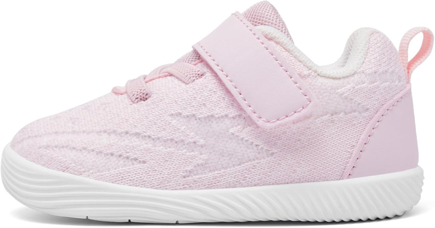 MORENDL Toddler Sneakers Baby Boys & Girls Barefoot Shoes Lightweight Breathable Walking Running Tennis Athletic Sport Shoes