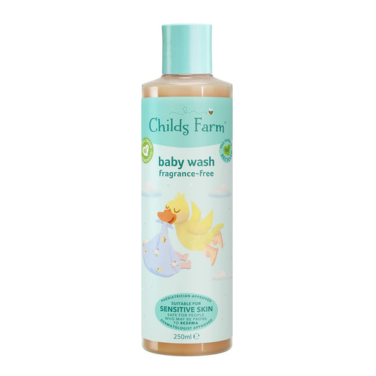 Childs Farm baby wash unfragranced 250ml
