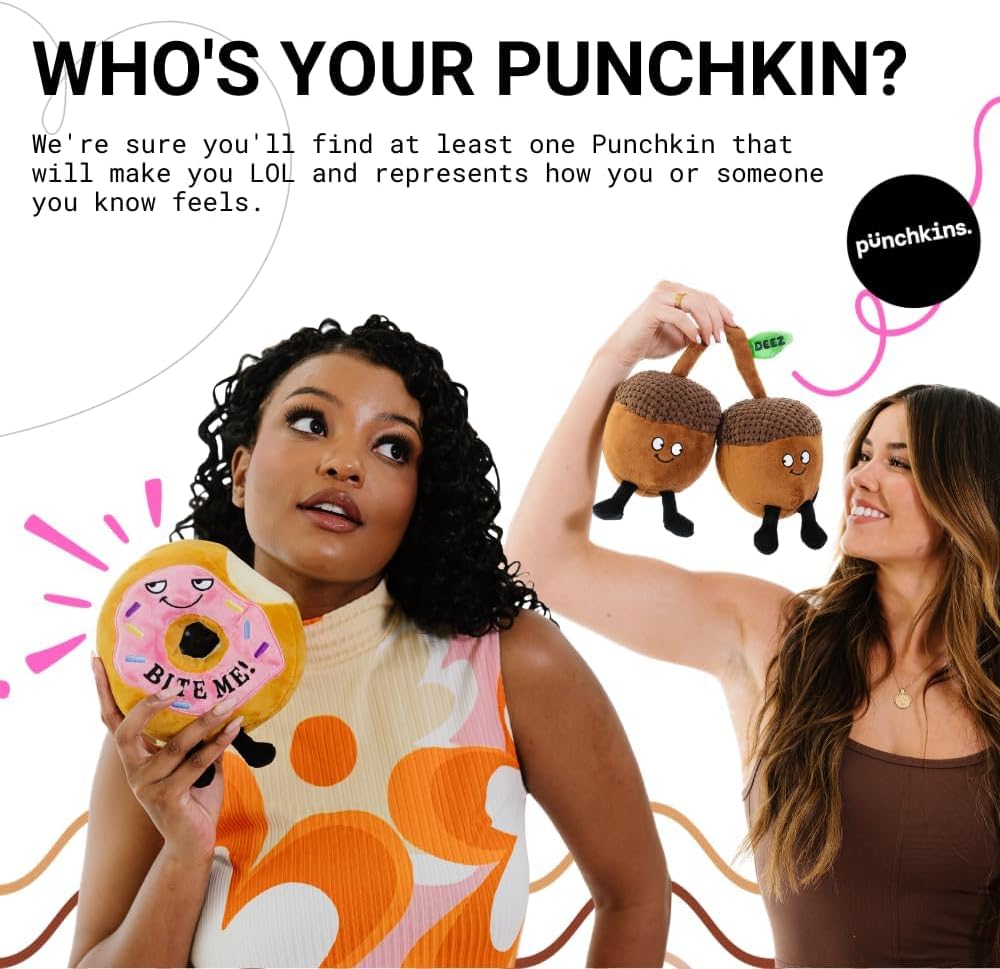 Book Lover Plushie, Funny Meme Gag Gift, Comical Plush Collectible, Stocking Stuffer Present, Great for Emotional Support, Fun Desk Accessory, Weighted Base for Display