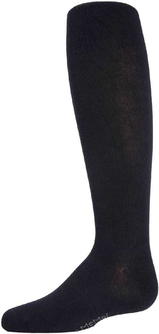 MeMoi Soft Pima Cotton Tights for Girls, Soft and Lightweight Opaque Tights for girls - Sizes 8 to 16