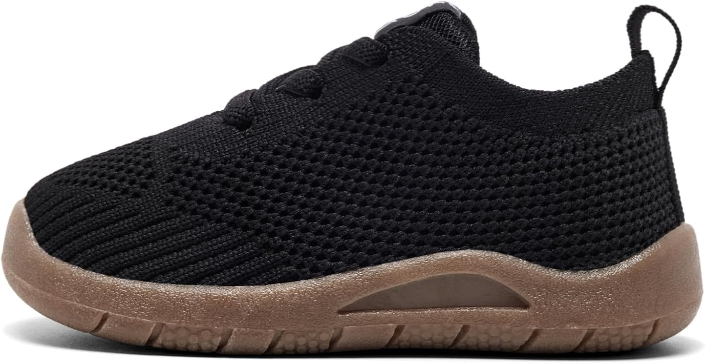 MORENDL Toddler Shoes Baby Walking Sock Shoes Infant Sneakers 0-4 Years Boy Girl Barefoot Tennis Shoe Non-Slip Brethable