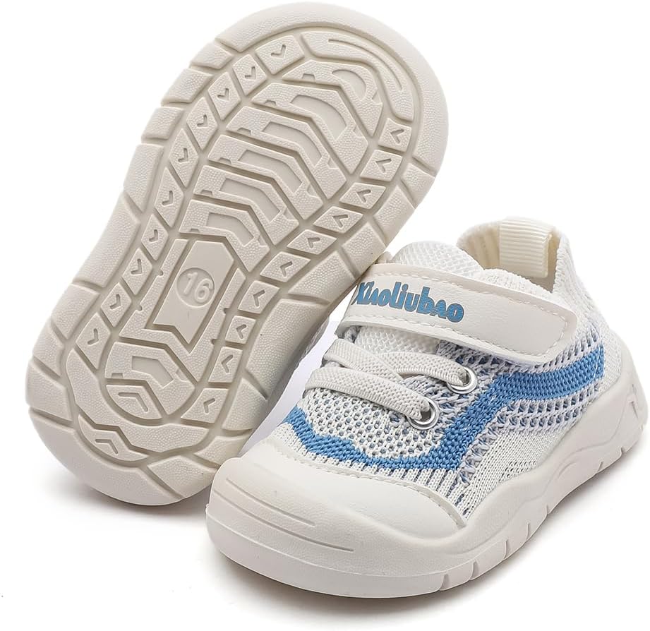 LIZISHU Baby Shoes Infant Boys Girls Knitted Mesh First Walking Shoes Breathable Non-Slip Toddler Sneakers for 6-24months