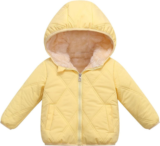 Baby girls winter coats toddler outerwear snow jackets infant boys warm clothes