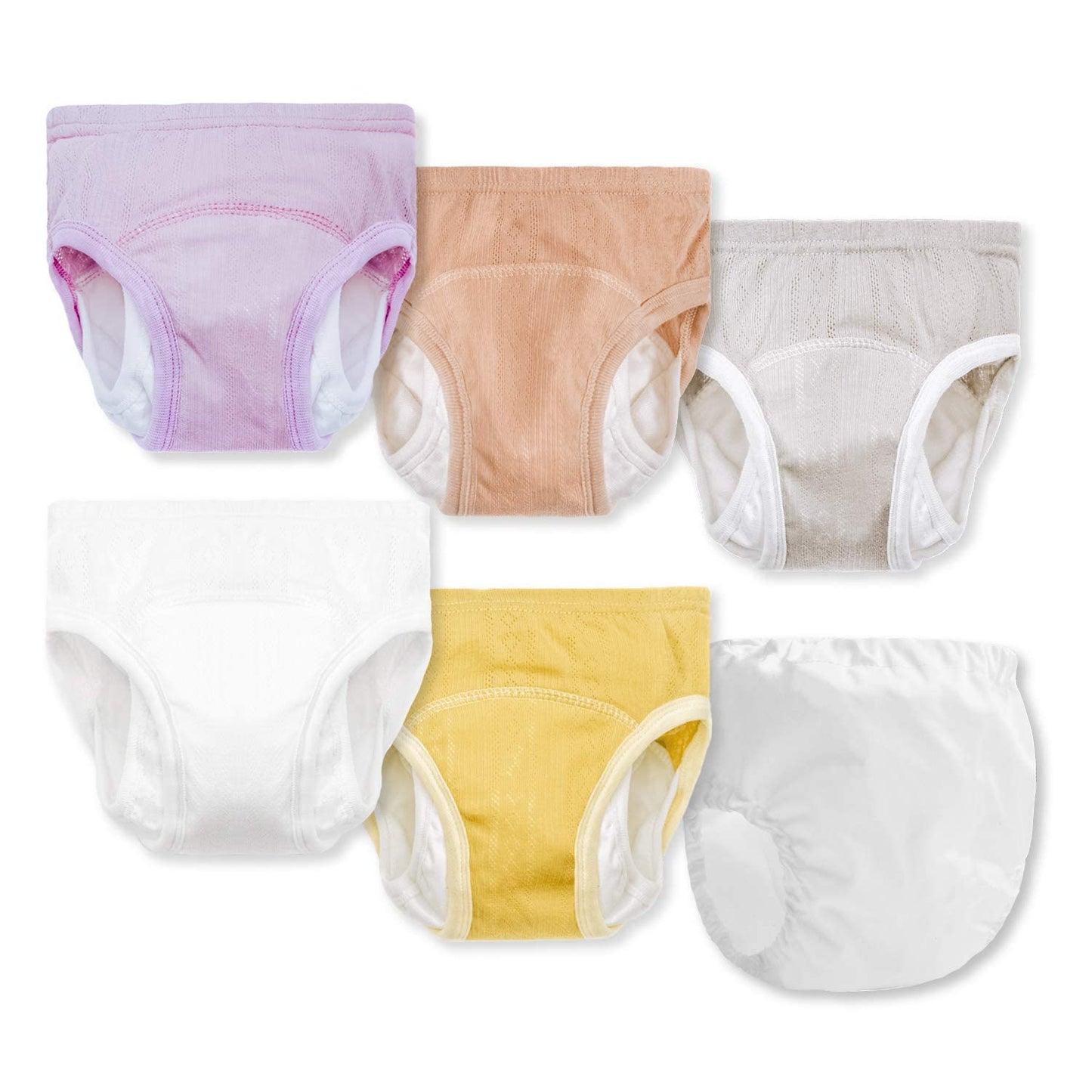 Joyo roy Toddler Girl Underwear Double Thigh Wings for Antileak Little Girls Underwear Potty Training Pants Girls Training Underwear Toddler Girl Underwear 4t Toddler Panties 4t Training Pants 4t-5t