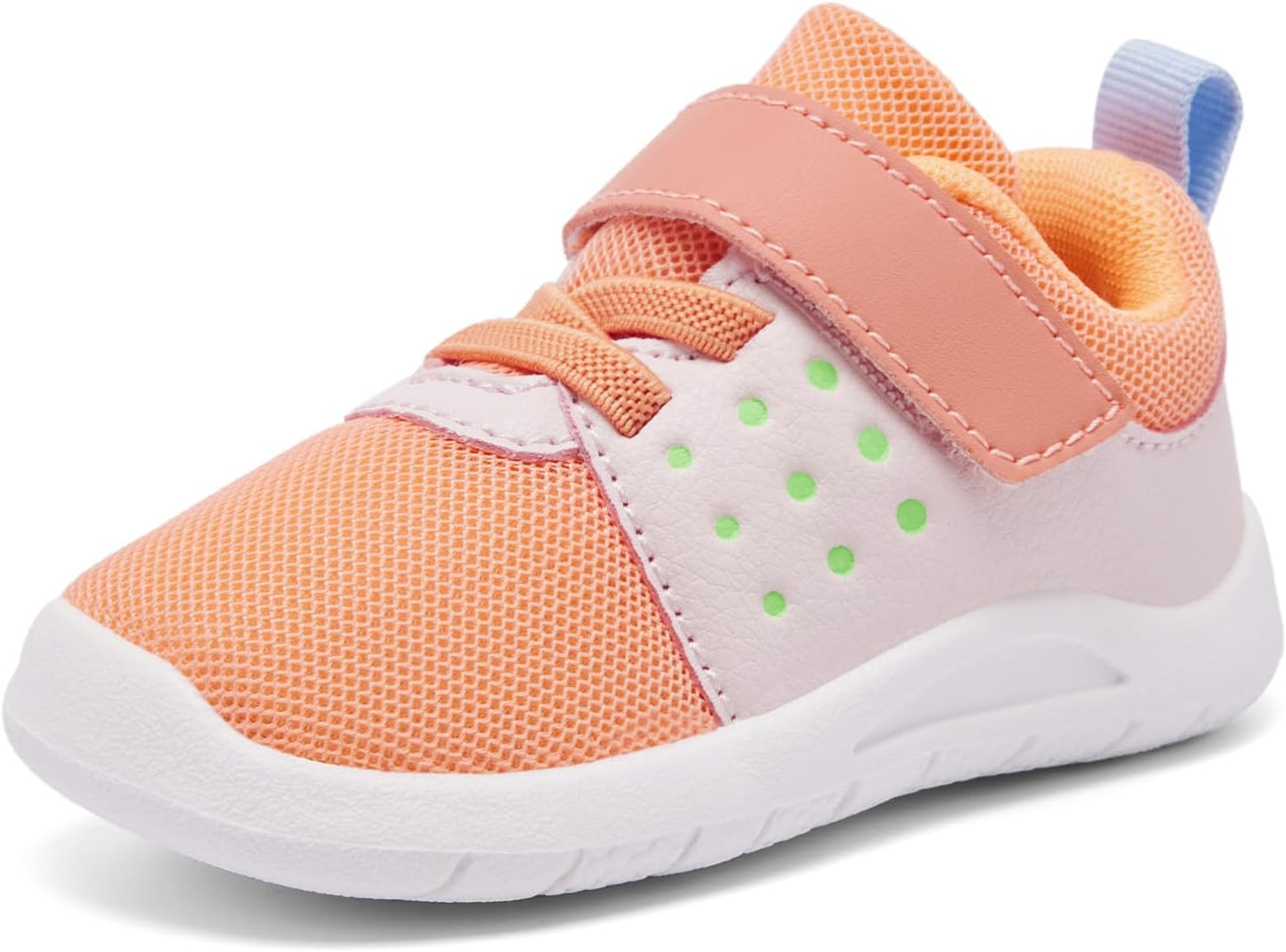 MORENDL Toddler Baby Shoes 0-4 Years Boy Girl Lightweight Breathable Non-Slip Sports Sneakers Running Walking Tennis Barefoot Shoes