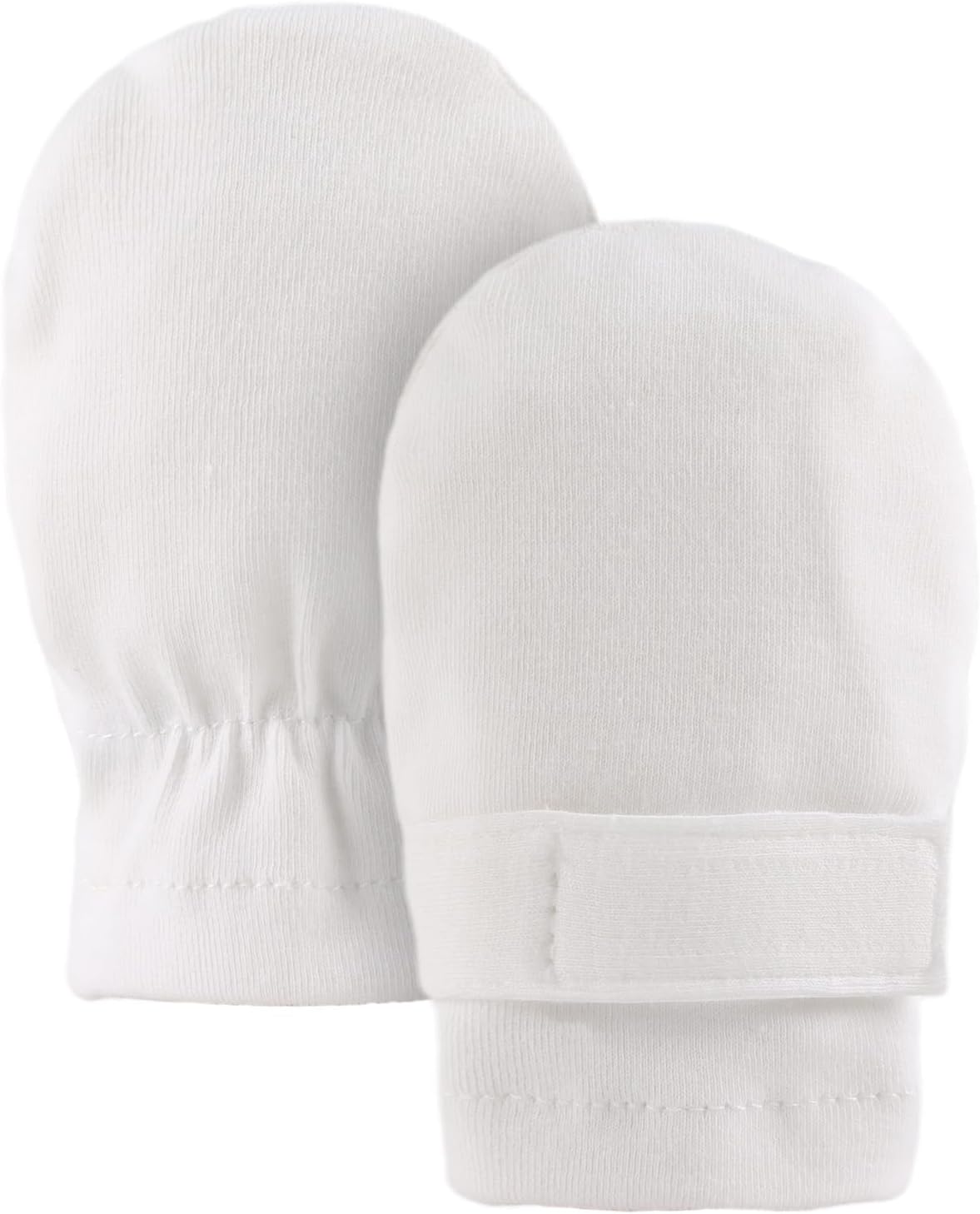 Newborn Baby Mittens Infant No Scratch Gloves Cotton Mitts for Baby Girls Boys
