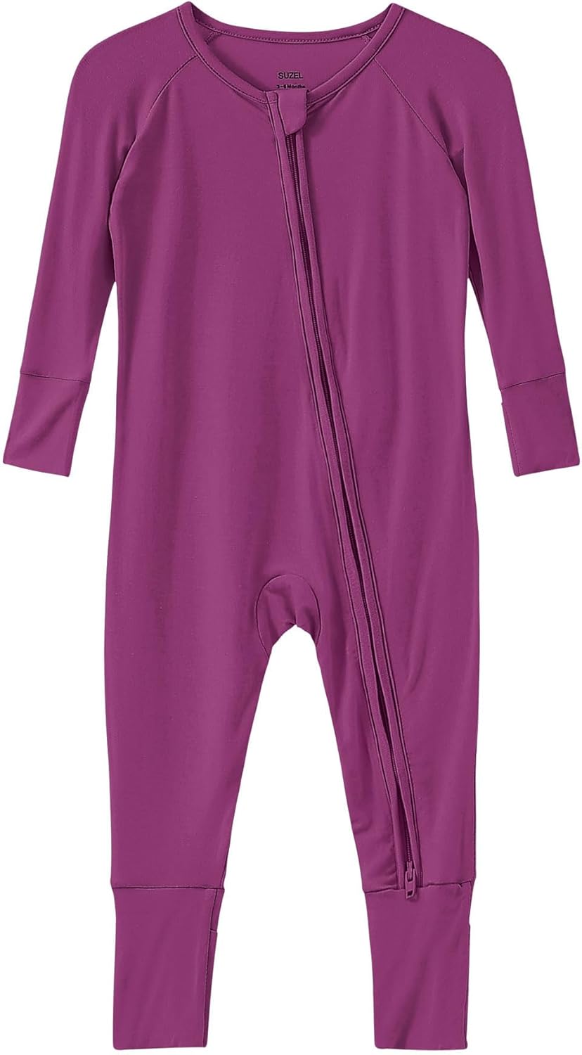 Baby Viscose from Bamboo Footless Pajamas Boys Girls Zippy Pjs Sleep 'N Play Romper - 0-24 Months